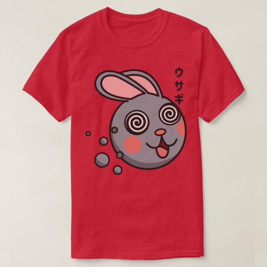 ラバ熱狂するス Tシャツ (デザイン正面)