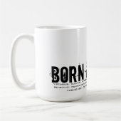 ラバ生まれスの年に コーヒーマグカップ (左)