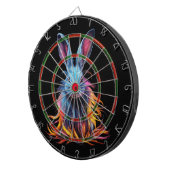 ラバ素晴らしス調節 ダーツボード (正面右)