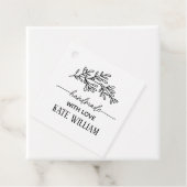 ラバ素朴レル手作りラブギフトラベル フェイバータグ (インサイチュ)