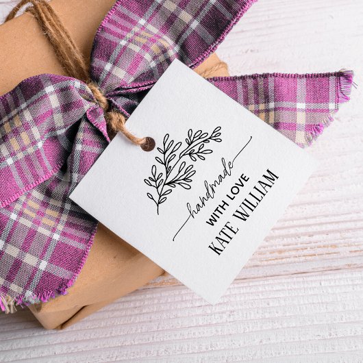 ラバ素朴レル手作りラブギフトラベル フェイバータグ