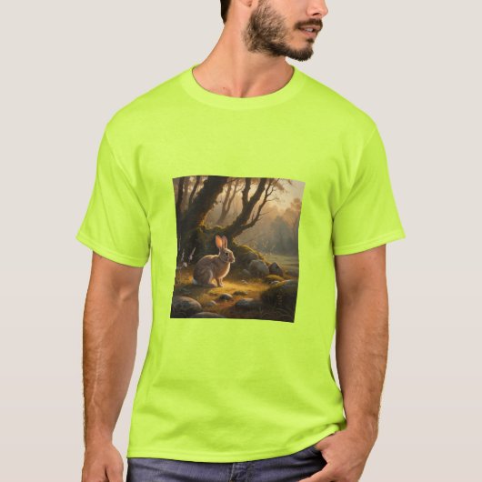 ラバ絵を描ス Tシャツ (正面)