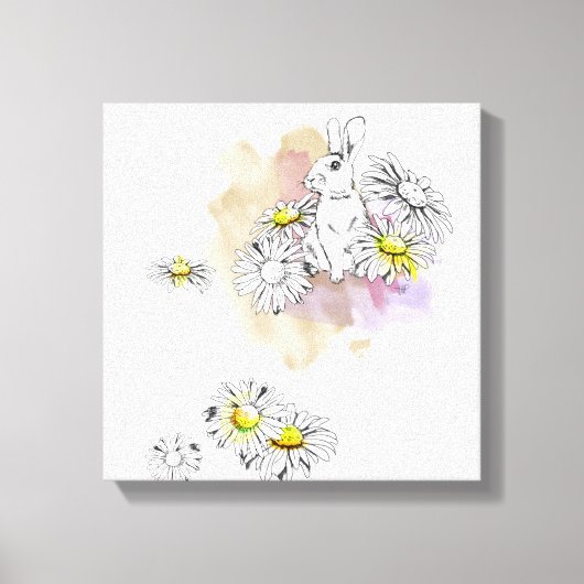 ラバ絵画ス キャンバスプリント (正面)