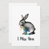 ラバ芸術的スカード 招待状 (正面/裏面)