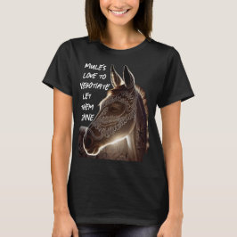 ラバ輝くルは交渉を好む Tシャツ