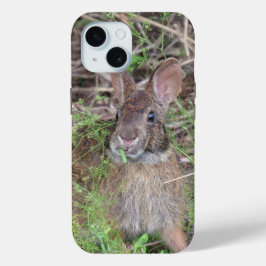 ラバ間抜けス – かわいいバニーの電話ケース iPhone 15ケース