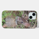 ラバ間抜けス – かわいいバニーの電話ケース Case-Mate iPhoneケース (裏面 (横))