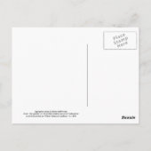 ラパジェリア・ロシー（チリラベルフラワー） ポストカード (裏面)