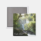 ラパスの滝、ヘレディア、コスタリカの磁石 マグネット (正面/裏面)