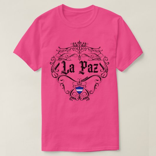 ラパスヴィンテージデザイン Tシャツ (デザイン正面)