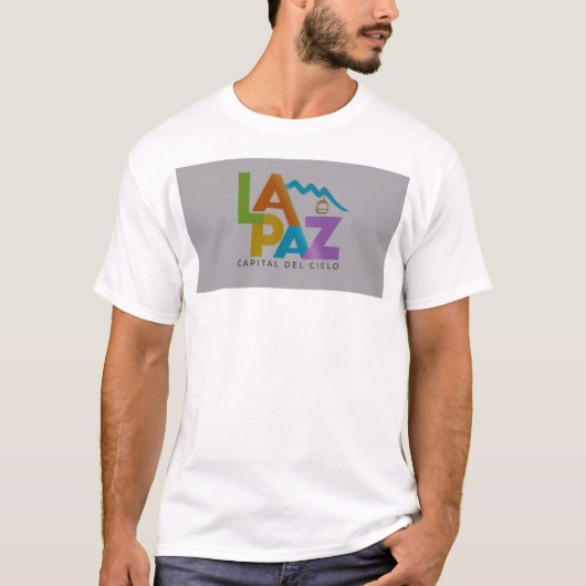 ラパス 天国の首都 Tシャツ (正面)