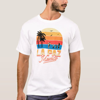 ラパズメキシコサンセット動揺して Tシャツ