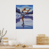 ラパティネウス（ザスケーター） -オリジナルアールデコアート ポスター (キッチン)