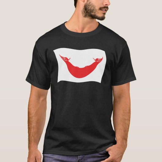 ラパヌイの旗シャツ Tシャツ (正面)