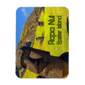 ラパヌイイースターアイランドスタイル マグネット (縦)