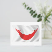 ラパヌイ国旗 ポストカード (スタンド正面)