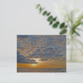 ラパハノック川の夕日 ポストカード (スタンド正面)