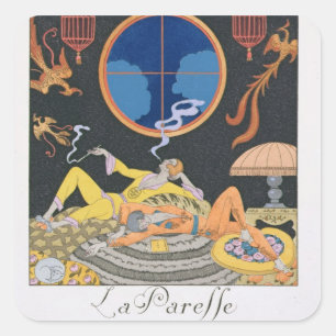 ラパレス, 1924年(ポチョワールプリント) スクエアシール