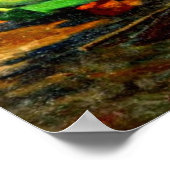 ラパロのハーバーシーン;ポール・フィッシャー絵画ズ ポスター (角)