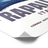 ラパロイタリアのヴィンテージ旅行ポスター ポスター (角)