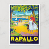 ラパロイタリアのヴィンテージ旅行 ポストカード (正面)