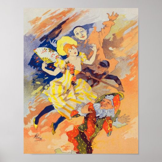 ラパントマイムバイジュールシェレ ポスター (正面)