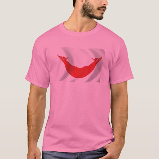 ラパ・ヌイの旗シャツ Tシャツ (正面)