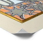 ラヒバーシーズンアールヌーボーアルフォンスミュシャ ポスター (角)