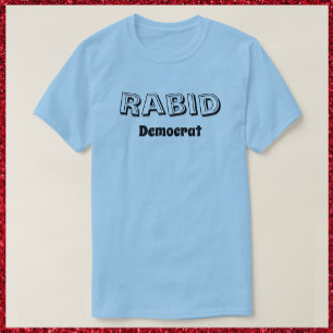 ラビおもしろいド民主党Tシャツ Tシャツ