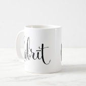 ラビィンググッドモーニングラトビアマグ コーヒーマグカップ (正面左)