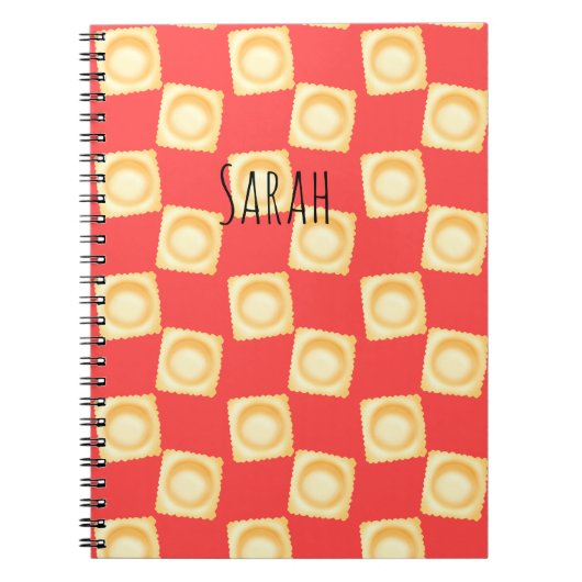 ラビオリおいしいパスタ ノートブック (正面)