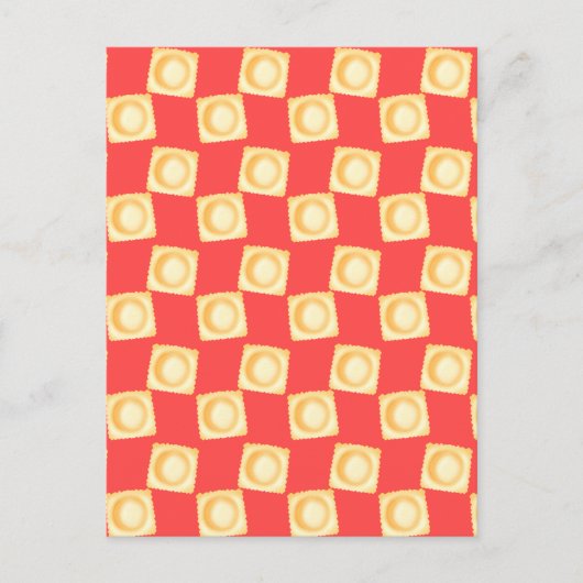 ラビオリおいしいパスタ ポストカード (正面)