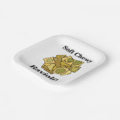 ラビオリイタリアンパスタフードパーティー ペーパープレート (傾斜あり)