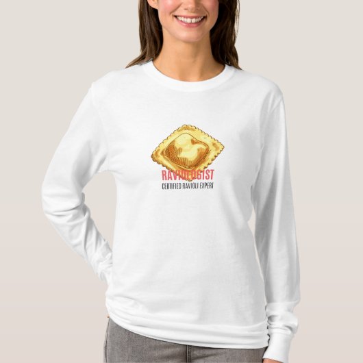 ラビオリ認定専門家 Tシャツ (正面)