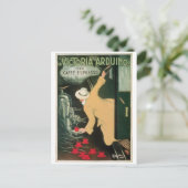 ラビクトリアアルドゥーノヴィンテージコーヒードリンクアドアート ポストカード (スタンド正面)