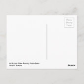 ラビクトリアガラス吹ズスタジオ遺跡葉書 ポストカード (裏面)