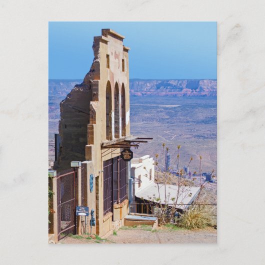 ラビクトリアガラス吹ズスタジオ遺跡葉書 ポストカード (正面)