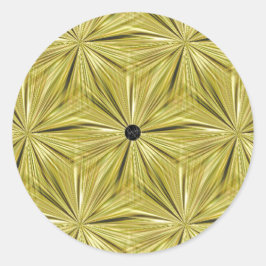 ラビシャオン金ゴールドカットシール ラウンドシール