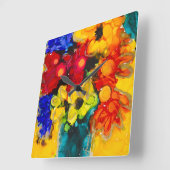 ラビチュドスクウェアの壁時計「スピリットフィルド」 スクエア壁時計 (傾斜)