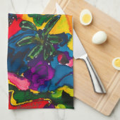 ラビチュドディッシュタオル乱雑 キッチンタオル (四つ折り)