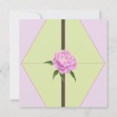 ラビッシュ結婚式招待状 招待状 (裏面)