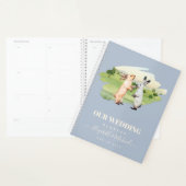 ラビッツ結婚カップルカントリーガーデン プランナー手帳 (ディスプレー)