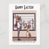 ラビットを使ったポストカード ポストカード (正面)