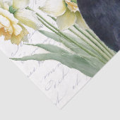 ラビットイエローダッフォディル花フランスの台本クラフト 薄葉紙 (詳細)