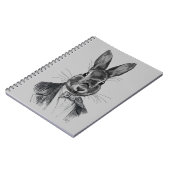 ラビットインスーツポートレート ノートブック (左側)