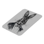 ラビットインスーツポートレート マグネット (左側)