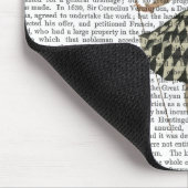 ラビットイン白黒ドレス マウスパッド (コーナー)