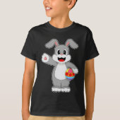 ラビットイースターイースターエッグサッカー Tシャツ (正面)
