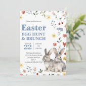 ラビットイースターブランチパーティー 招待状 (スタンド正面)