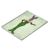 ラビットグリーンドレス2 ノートブック (左側)